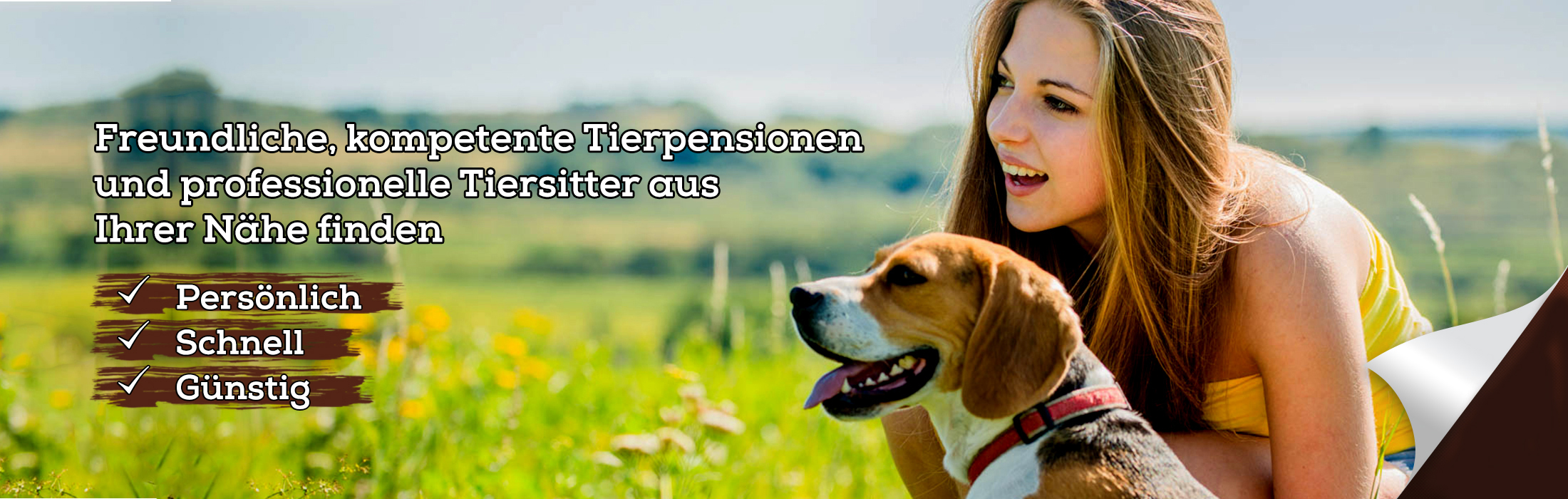 Freundliche, kompetente Tierpensionen und professionelle Tiersitter aus Ihrer Nähe finden